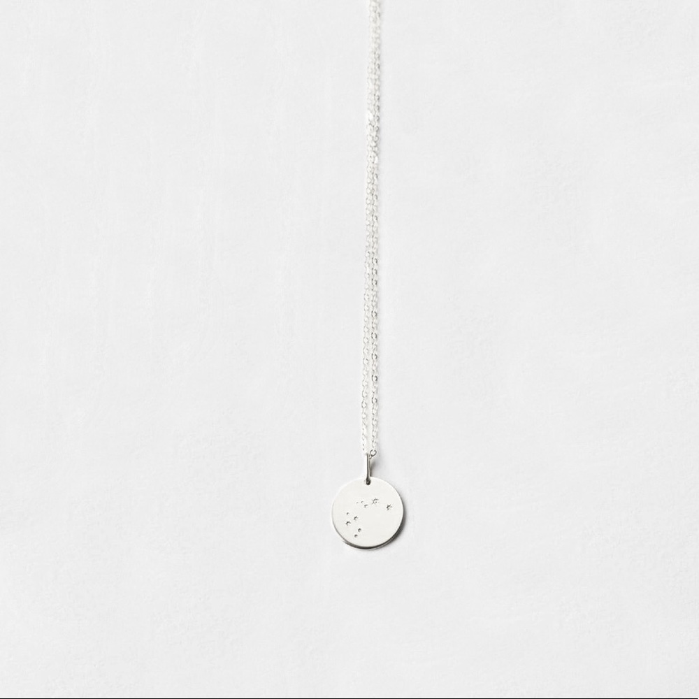 Aquarius Constellation Charm Boho Dainty Necklace - Picture 3 of 15